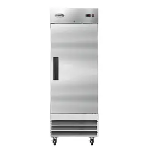 29 in. One Door Commercial Reach-in Refrigerator, 23 cu. ft. in Stainless-Steel (RIR-1D-SS)