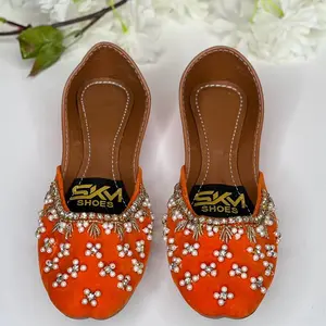 Orange Khussa