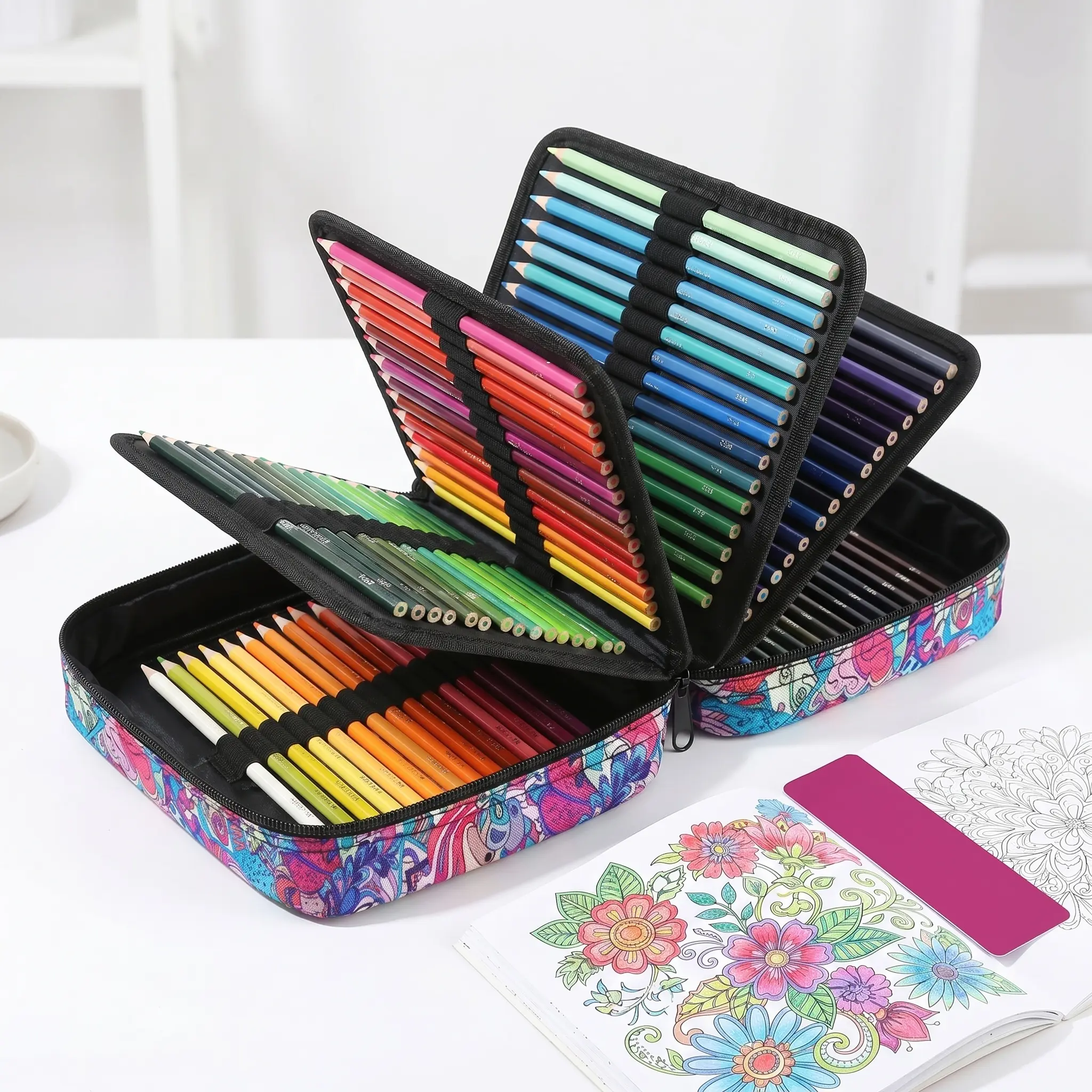 120 Colored Pencils, Soft Core, Assorted Colors, 120 Count - Durable, Vibrant, Ultra-Smooth, Adult Coloring, Drawing, Sketching, Arts & Crafts