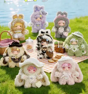 Luoxier 600% The Little Rabbit on a Picnic Series Plush Blind Box Series | 6+2 Hidden |