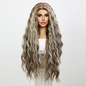 【Annalise】 Brown and Blonde Mixed Body Wave Wig - 30 inch | SM9204 | Apn Popinrow