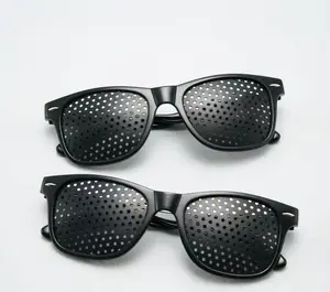 two piece - Unisex Pinhole Glasses Anti-Myopia AstigmatismGlassesMen's Women's Vision lmprovement StrabismusCorrectionFatigue Glasseschrome hearts glasses  meta glasses original fade
