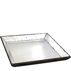 Waverly Mirrored Square Tray by Valerie
