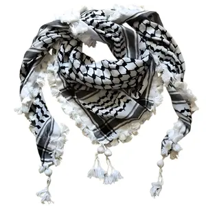 Heritage Threads Keffiyeh – 100% Cotton, Handmade