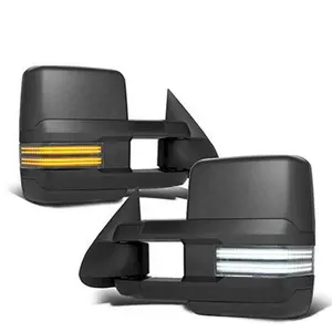 Chevy Suburban 2000-2002 Tow Mirrors Switchback LED DRL Sequential Signal