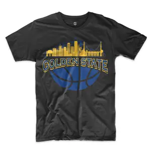 Golden State Basketball Skyline Men's T-Shirt