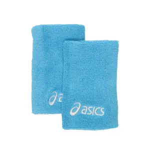 ASICS Mens Deuce Wristband  - Blue