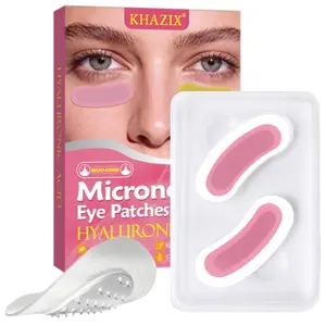 Retinol Microneedle Eye Patches with Hyaluronic Acid & Firming Peptides, Eye Tightener, for Forehead, Eye Area, Crow's Feet & Smile Lines, 1 Pair