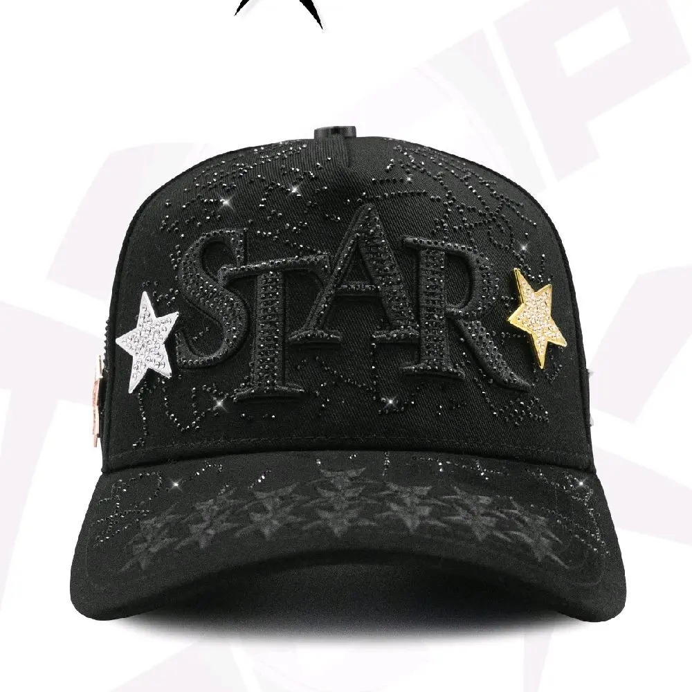 Star Edition Xcap Cotton Snapback Gorra - Authentic Branding & Quality Assurance - Perfect for Any Occasion - Sleek & Versatile Design