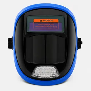 Green Auto Darkening Welding Helmet – Solar Powered TIG MIG ARC Hood, Adjustable Shade 4/9-13, Vented Hard Hat with LED Light, Plasma Cutting & Grinding Ready