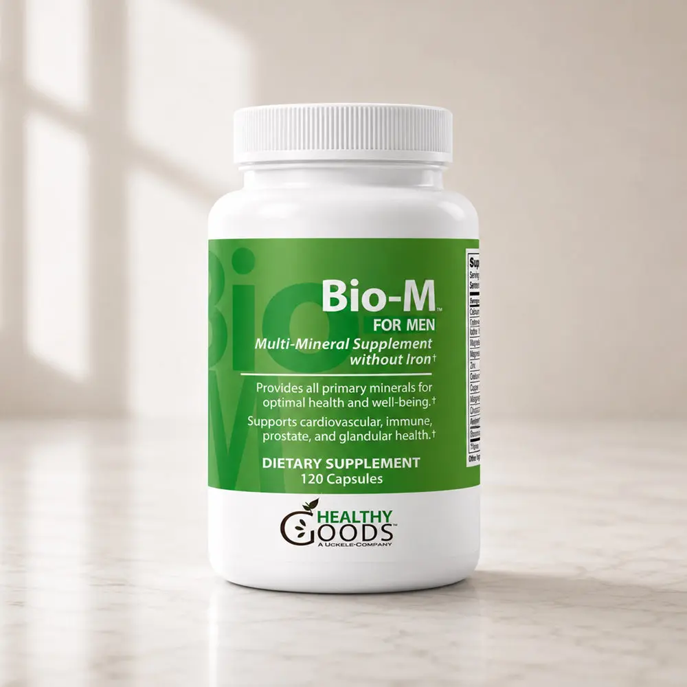 Healthy Goods Bio-M for Men - Elite Multivitamin with Zinc & Magnesium Supplement for Men's Healthcare 120 Capsules