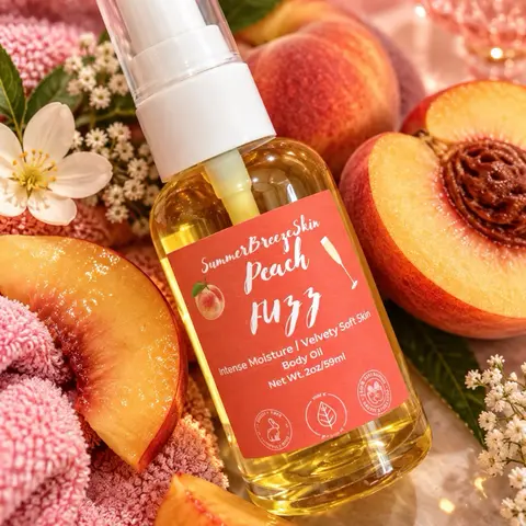 Body Gloss Oil for Comfortable Body Care 2oz