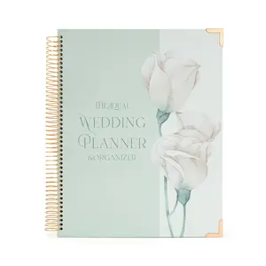 Lay It Flat Wedding Planner and Organizer: Elegant Spiral Bound Edition