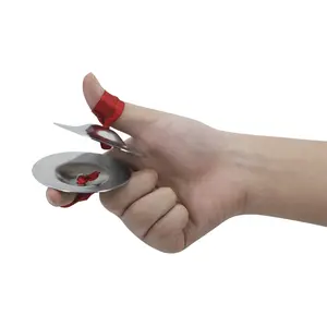 Drum Cymbals Loud Copper Finger Cymbal, High-Quality Percussion Instrument Accessory, Perfect for Drummers & Music Enthusiasts