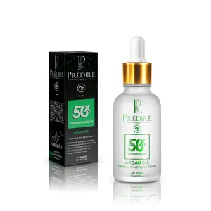Predire Paris 50X Premium Argan Oil Serum - 30g Moisturizer, Hydrating Firming Formula for Radiant, Healthier Skin