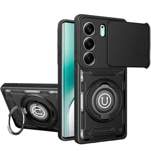 New 360 Rotating Magnetic Stand Phone Case for Tecno Camon40 4g, Camon40 Pro, Anti-Drop Phone Cover with Camera Protection