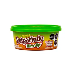 Pulparindo Rim Dip Mango 8.81 Oz (250 g) | With Natural Tamarind and Mango | Authentic Mexican Candy Pulparindo Rim Dip Mango 8.81 Oz (250 g) | With Natural Tamarind and Mango | Authentic Mexican Candy