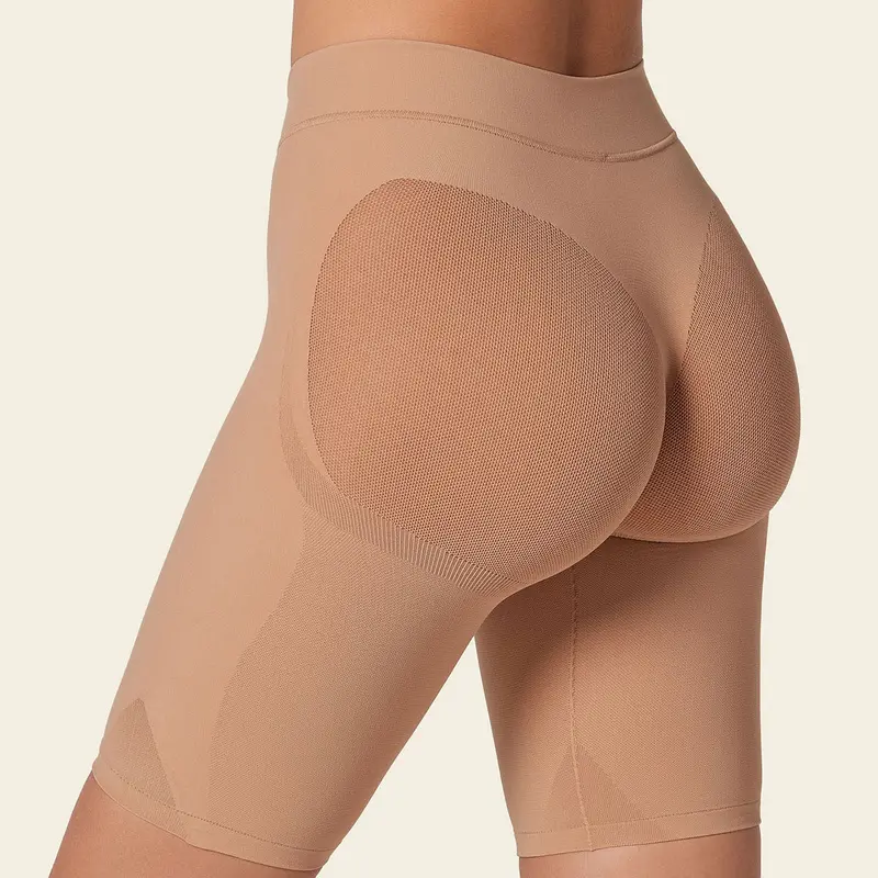Leonisa SmartShape Short Well-Rounded Invisible Butt Lifter Shaper Short