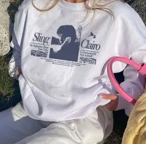 Clairo Sling Aesthetic Album Sweatshirt Indie Music Fan Merch