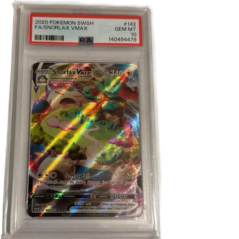 PSA 10 Snorlax VMAX #142