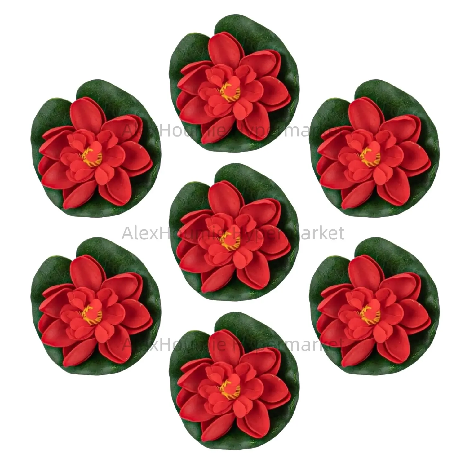 Red 7PCS