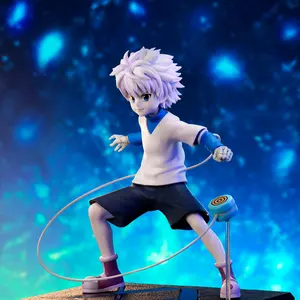 ABYstyle Studio Hunter x Hunter Killua 5.5" Tall SFC Collectible PVC Figure Statue Anime Manga Figurine Home Room Office Décor Gift