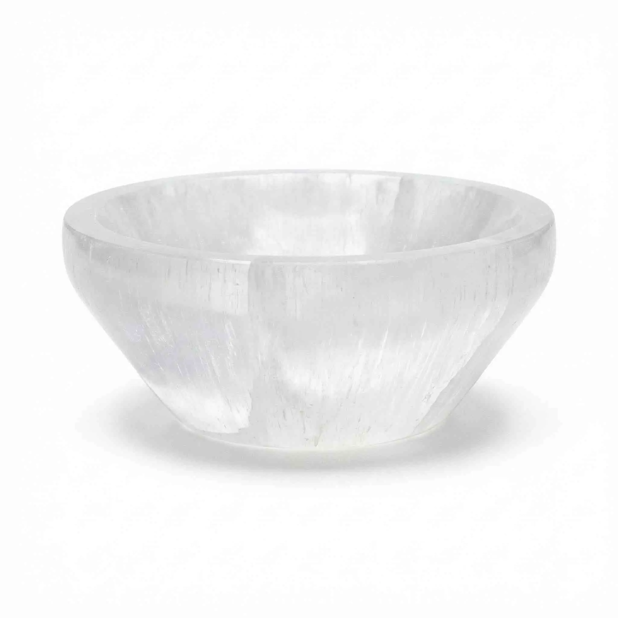 Selenite Bowl 2 Inch — Pocket Crystal Charging &amp; Travel Altar Tool