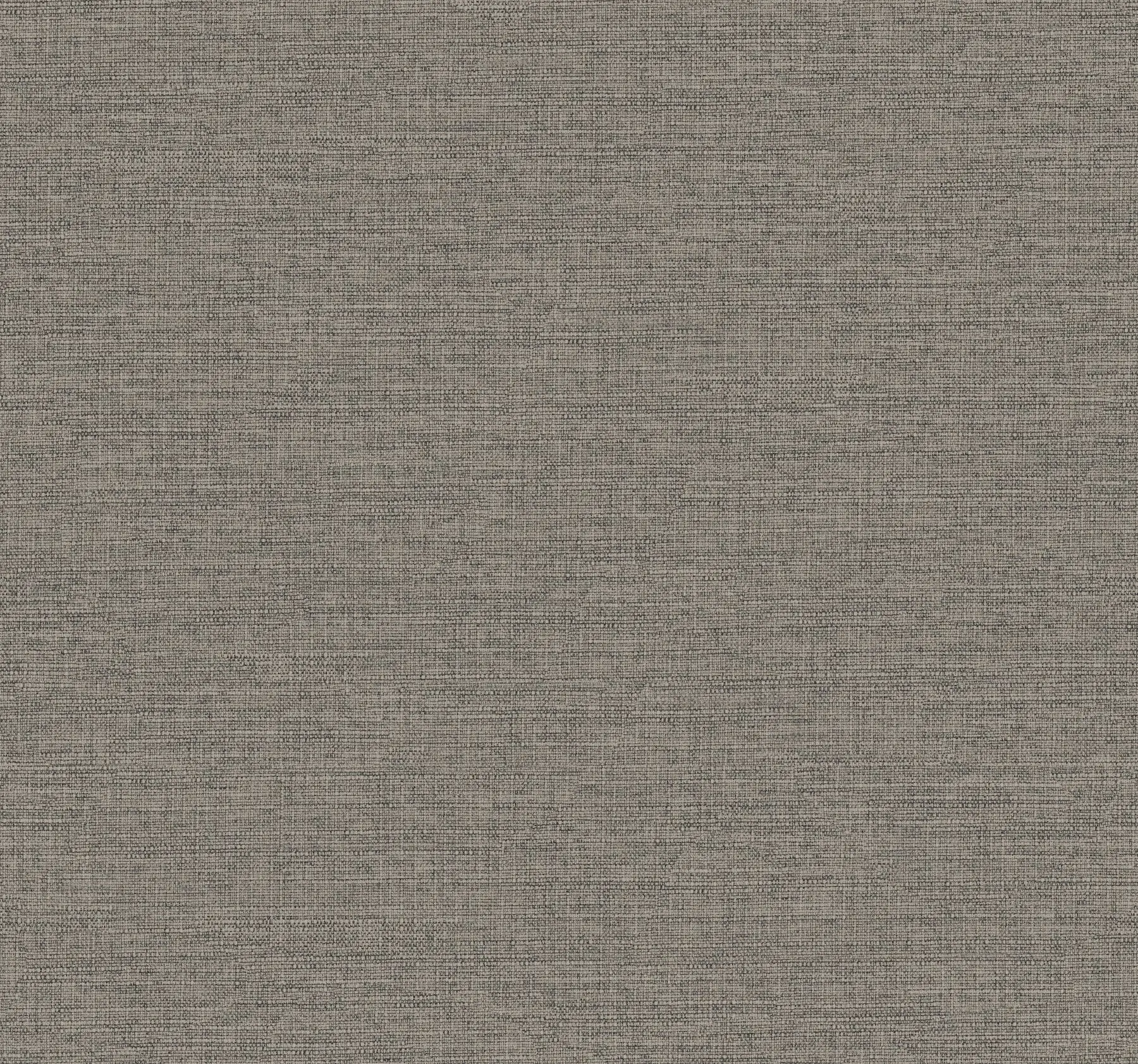 UW1020N Terrene Charcoal Faux Linen Wallpaper