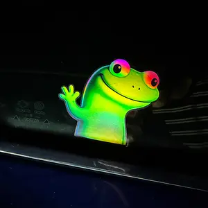 Colorful Lizard Sticker Gradient color car personalized decorative decals Vehicle Exterior Decoration