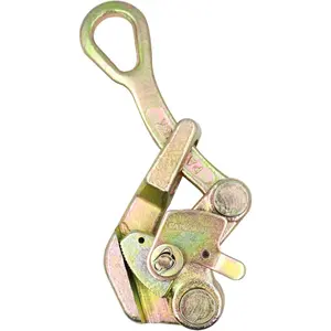 1T Cable Puller Grip,0.5/1/2/3T Wire Rope Pulling Clamp,Multifunctional Pulling Tightening Tool with Swing Latch (2.5-16mm/ 1/10"-4/5"),2204lbs Wire Drawing Tool Cable Clamp
