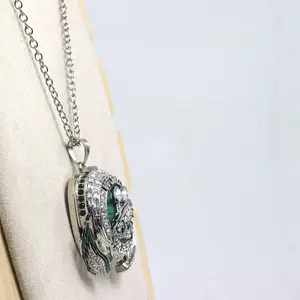 The 2024 necklace wings can pop out and shrink into a necklace to give as a festival gift to others