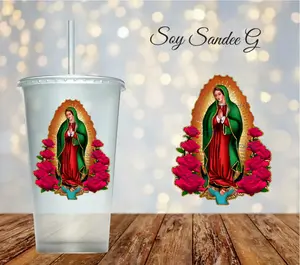 Virgen de Guadalupe - UVDTF Decal for cups/hard surfaces