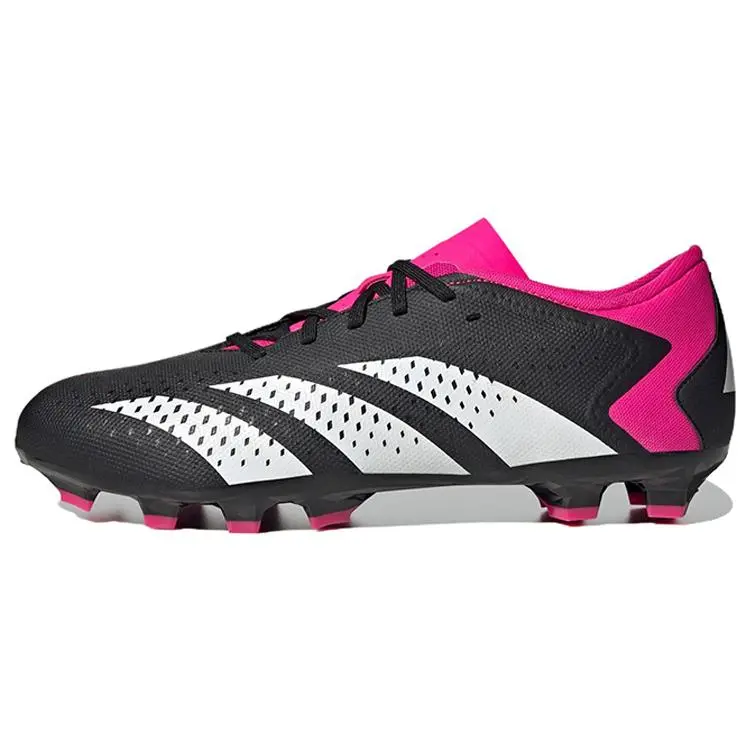 Adidas Predator Accuracy.3 Hg AG Core Black' Cushioned Durable Soccer Cleats Men's GW4635