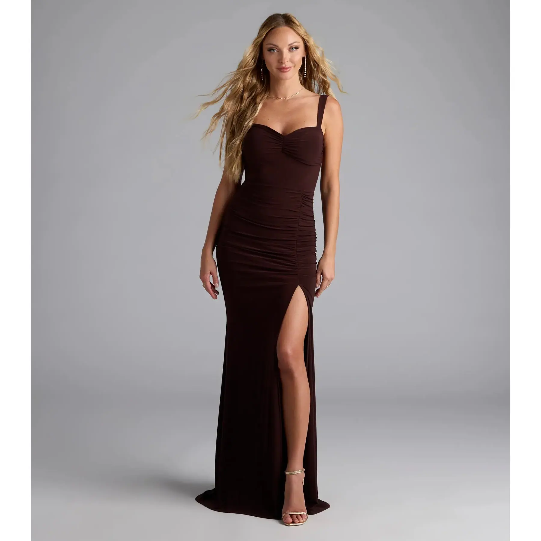 Zooey Open Back Mermaid Formal Dress