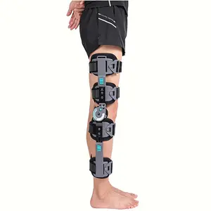 Medical Grade Hinged Knee Brace – Adjustable ROM Post-Op Support for ACL MCL PCL Recovery, Meniscus Tear & Arthritis Rehab – Universal Fit for Left & Right Leg