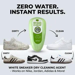 [NEW][MungKopin]Sneaker Cleaner Shoe Cleaner White Shoes Cleaner Sneaker Cleaning Brush Shoe Cleaning Foam No Water Shoe Cleaner Sneaker Care Kit Stain Remover for Shoes Shoes Whitening Easy Clean SneakersWaterproof-Free / WaterlessQuick  FastGentle  Soft