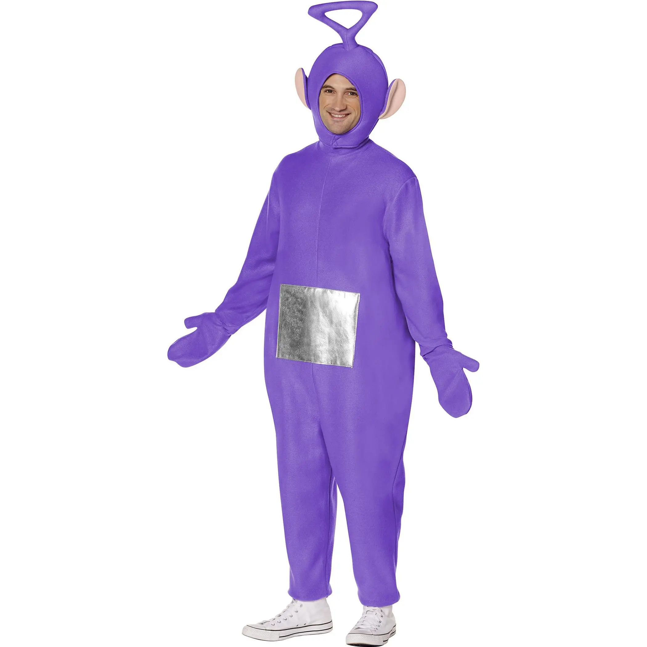 InSpirit Designs Teletubbies Tinky Winky Adult Costume | Officially Licensed | S-L | Group Costume