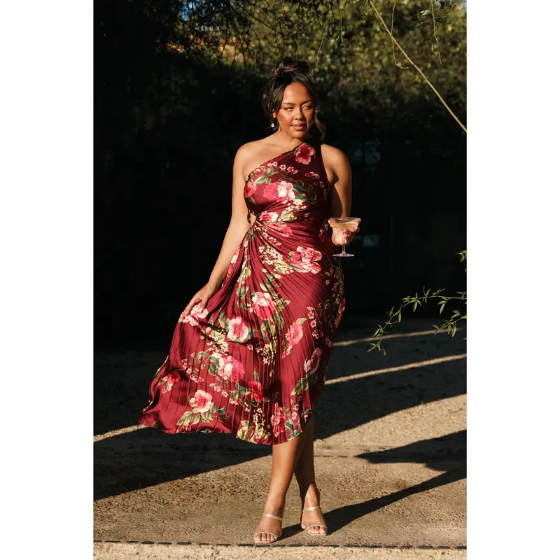 one shoulder floral dress - TikTok Shop one shoulder floral dress - TikTok Shop