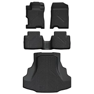 Lasfit fit for 2008-2012 Honda Accord 1st & 2nd Row Floor Mats or Cargo Mat, Only fit Sedan not fit Coupe