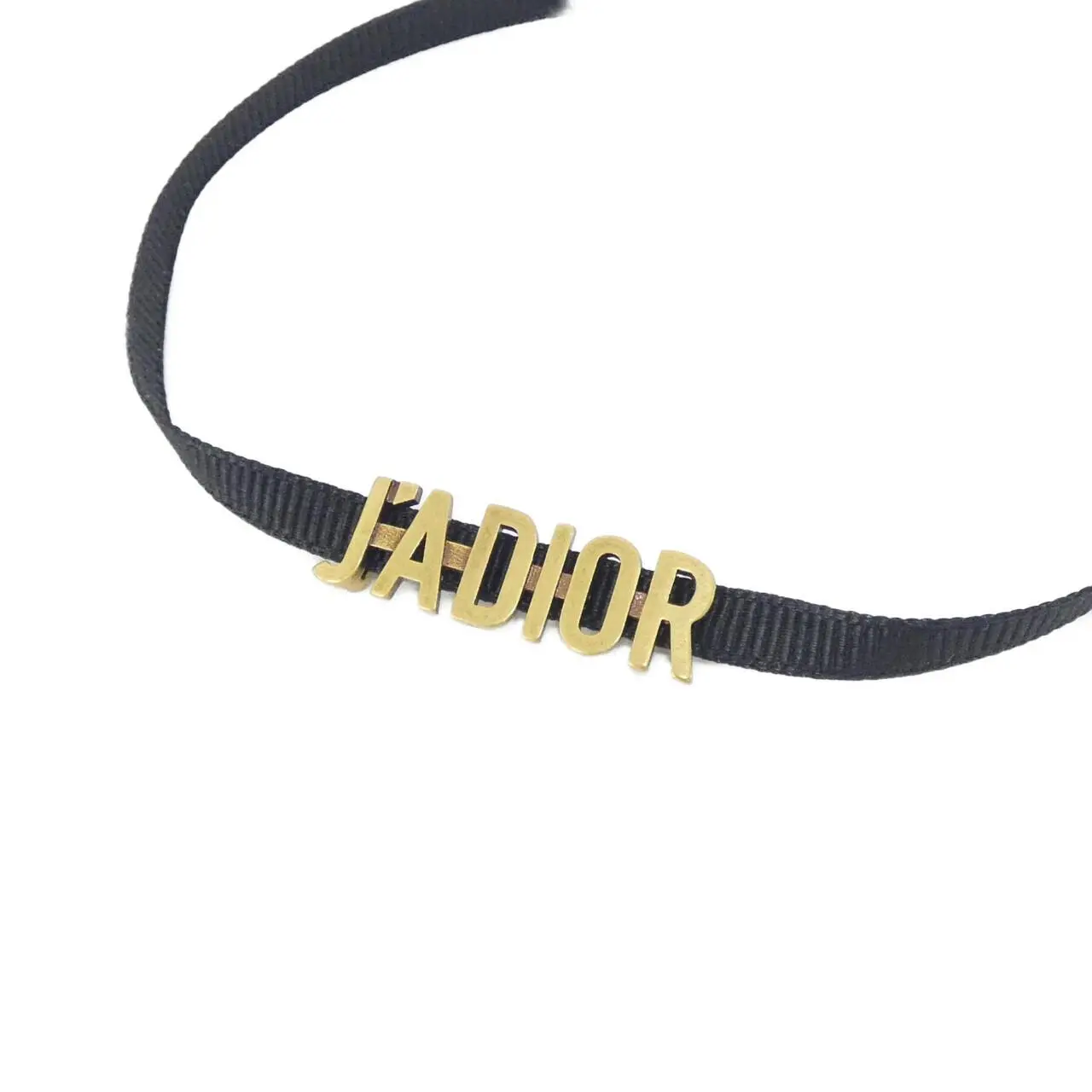 Pre-owned Dior Gold-plated Small Leather Goods Christian J Adior Necklace
