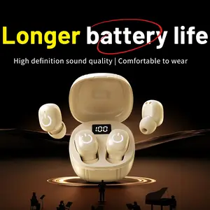Ultra long battery life—no worries all day. Wireless Bluetooth earbuds with high‑fidelity sound and stable, clear call quality. Suitable for sports, office, and everyday gamingheadset invisible  touch operation hd audio in-ear design tiktoks spring deal