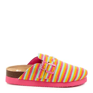 Abel Plus Hot Pink Multi Mule