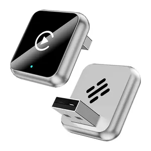 [Summervibes] 2026 Wireless CarPlay Adapter for iPhone/Android - Quick Connect, Hands-free Calling Support, CarPlay Dongle with Electronic Charger