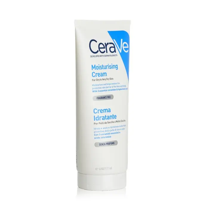 CeraVe Moisturising Cream For Dry to Very Dry Skin 177ml/6oz CeraVe Moisturising Cream For Dry to Very Dry Skin 177ml/6oz