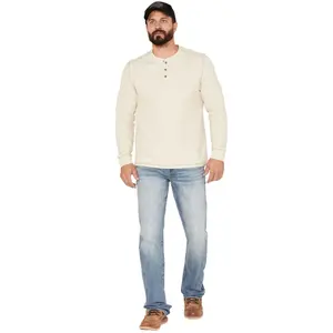 Moonshine Spirit Men's Fire Water Medium Wash Slim Straight Stretch Denim Jeans - Msho22j54-Mdw