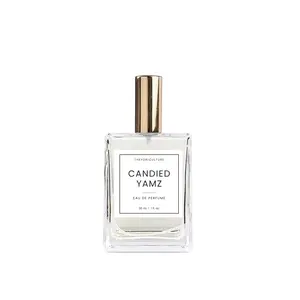 Candied Yams EDP Perfume Sweet Potatoes 1OZ/30ML Top Notes:  Orange  Middle Notes:  Maple, Honey, Rum, Honey  Base Notes:  Vanilla, Brown Sugar, Yams fruity fresh fresh fragrance Floral