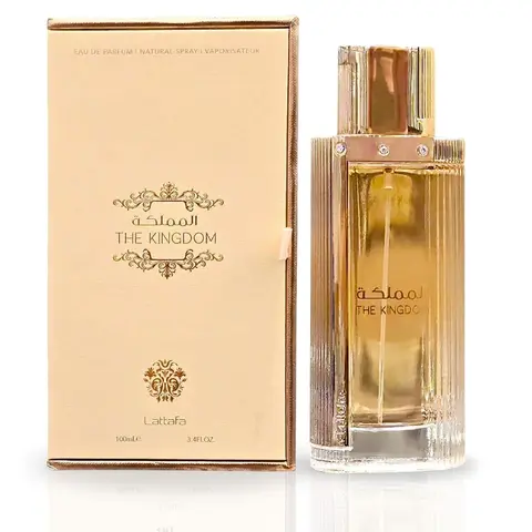The Kingdom for Women EDP Spray 100ML (3.4 OZ) by Lattafa | Long Lasting, Luxurious, Captivating Fragrances.
