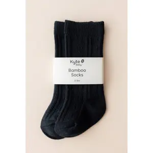 Knee High Socks in Midnight