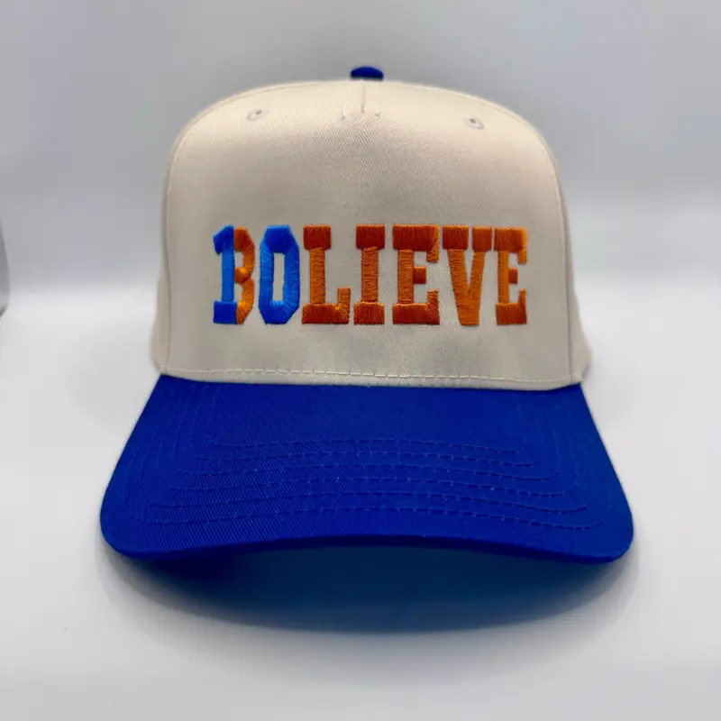 BOLIEVE Hat | Bo Nix #10 Broncos Fan Hat | Denver Football 5 Panel Adjustable Cap