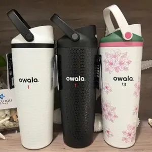 Owala 30oz FreeSip Sway Golf Travel Tumbler Water Bottle - Limited Edition - Suitable For Daily Use With 24-hour insulation